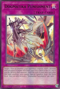 Dogmatika Punishment - CH01-EN039 - Ultra Rare 1st Edition