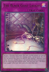The Black Goat Laughs - CH01-EN038 - Ultra Rare 1st Edition