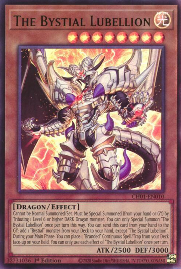 The Bystial Lubellion - CH01-EN010 - Ultra Rare 1st Edition