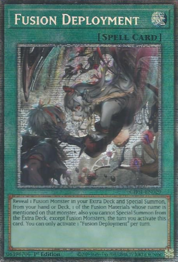 Fusion Deployment - CH01-EN029 - Starlight Rare 1st Edition