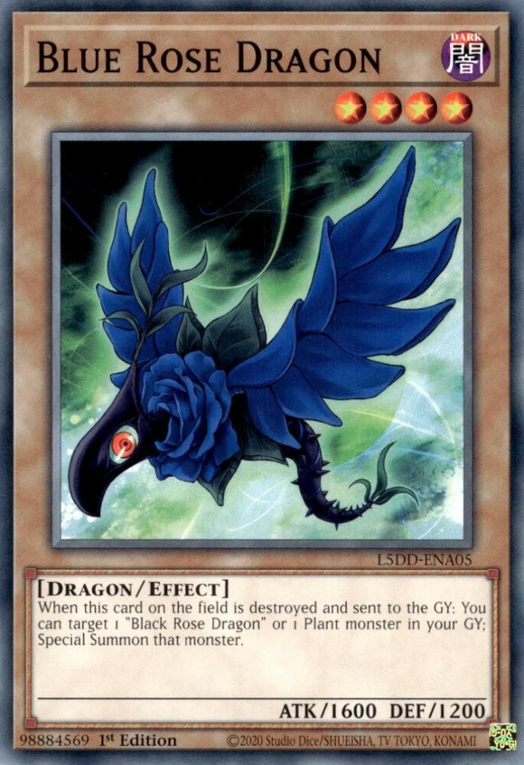 Blue Rose Dragon - L5DD-ENA05 - Common 1st Edition