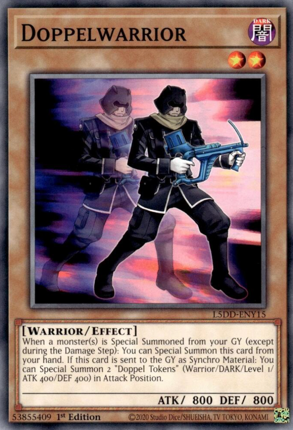 Doppelwarrior - L5DD-ENY15 - Common 1st Edition
