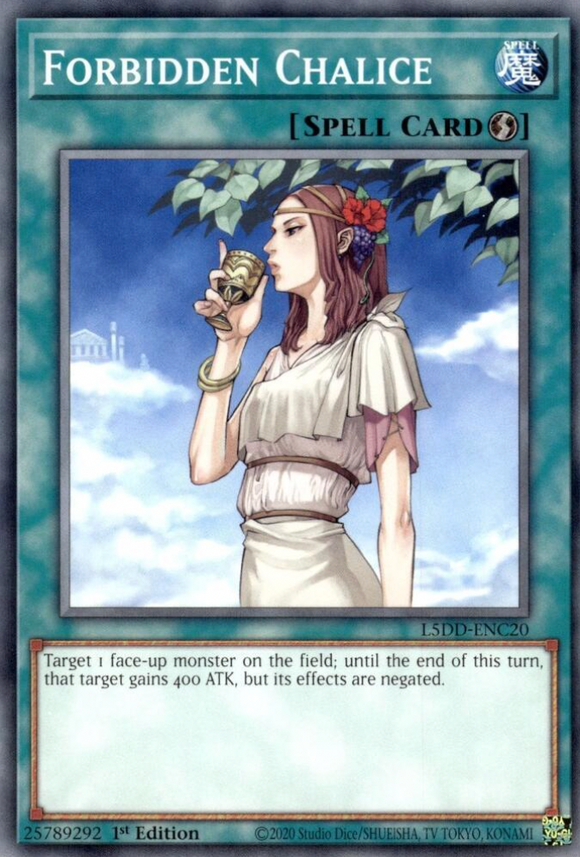 Forbidden Chalice - L5DD-ENC20 - Common 1st Edition