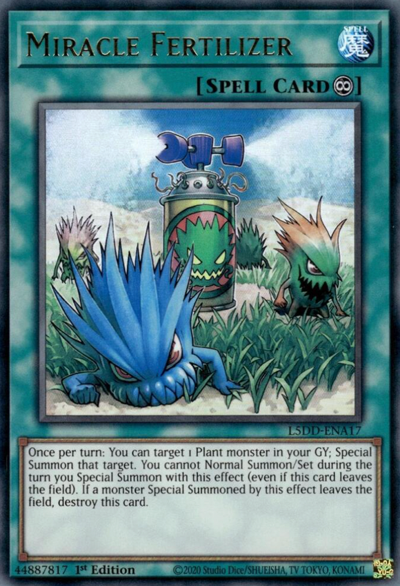 Miracle Fertilizer - L5DD-ENA17 - Common 1st Edition