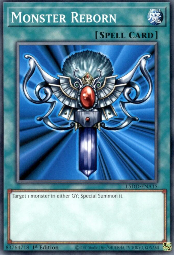 Monster Reborn - L5DD-ENA15 - Common 1st Edition