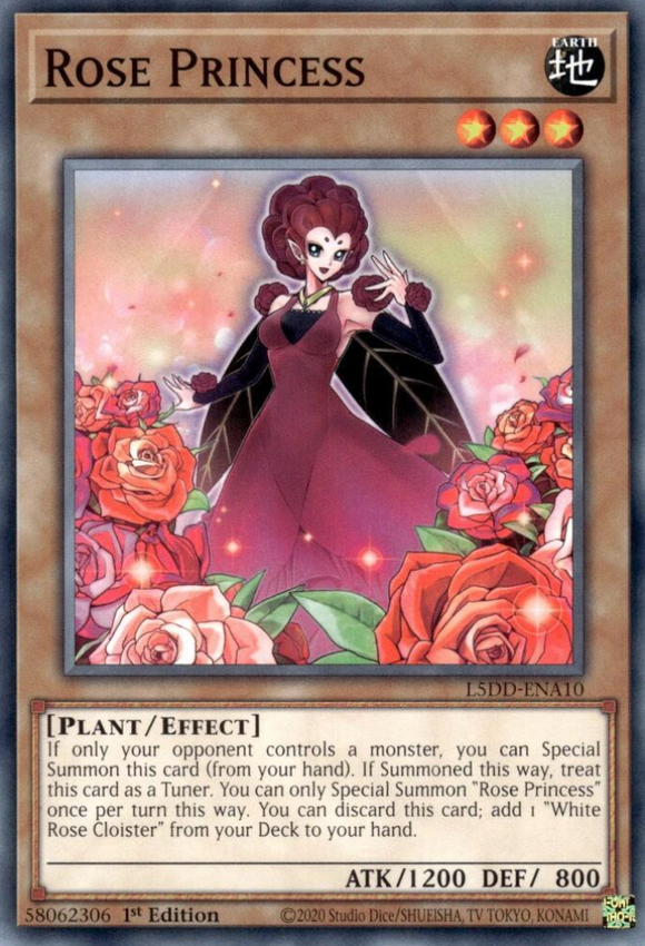 Rose Princess - L5DD-ENA10 - Common 1st Edition