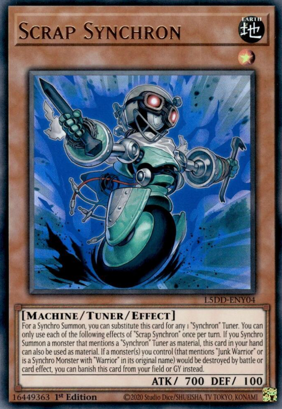Scrap Synchron - L5DD-ENY04 - Ultra Rare 1st Edition