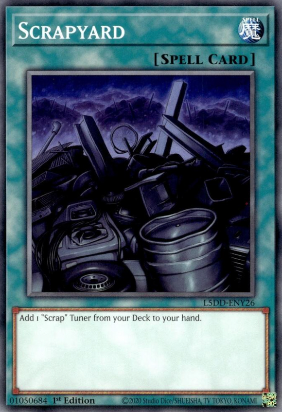 Scrapyard - L5DD-ENY26 - Common 1st Edition