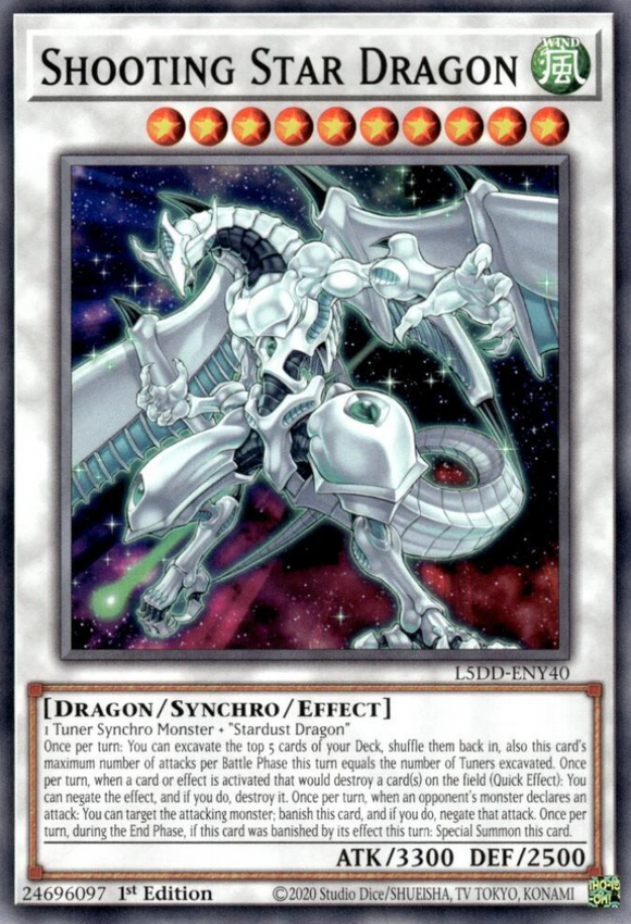Shooting Star Dragon - L5DD-ENY40 - Common 1st Edition