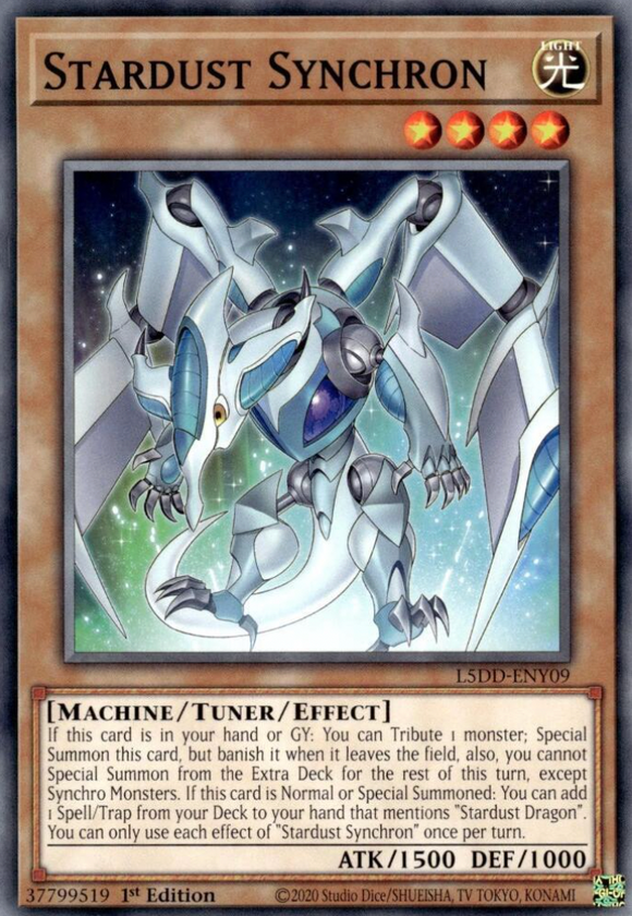 Stardust Synchron - L5DD-ENY09 - Common 1st Edition