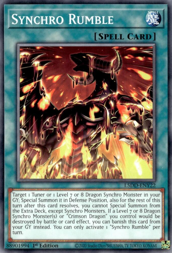 Synchro Rumble - L5DD-ENY22 - Common 1st Edition