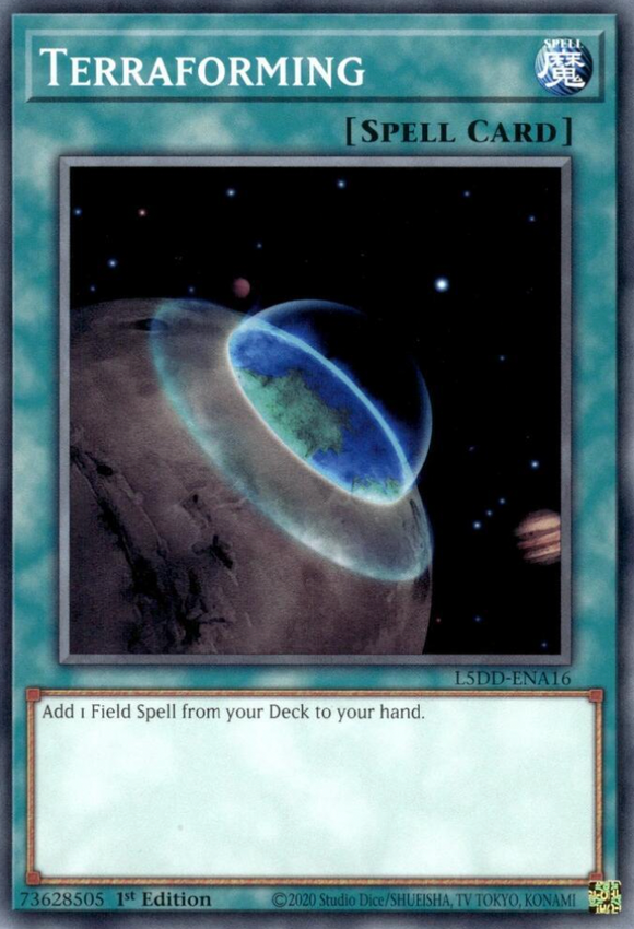 Terraforming - L5DD-ENA16 - Common 1st Edition