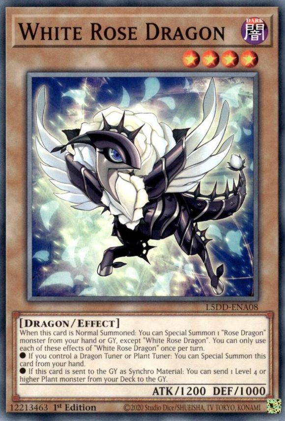 White Rose Dragon - L5DD-ENA08 - Common 1st Edition
