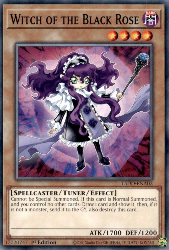 Witch of the Black Rose - L5DD-ENA02 - Common 1st Edition