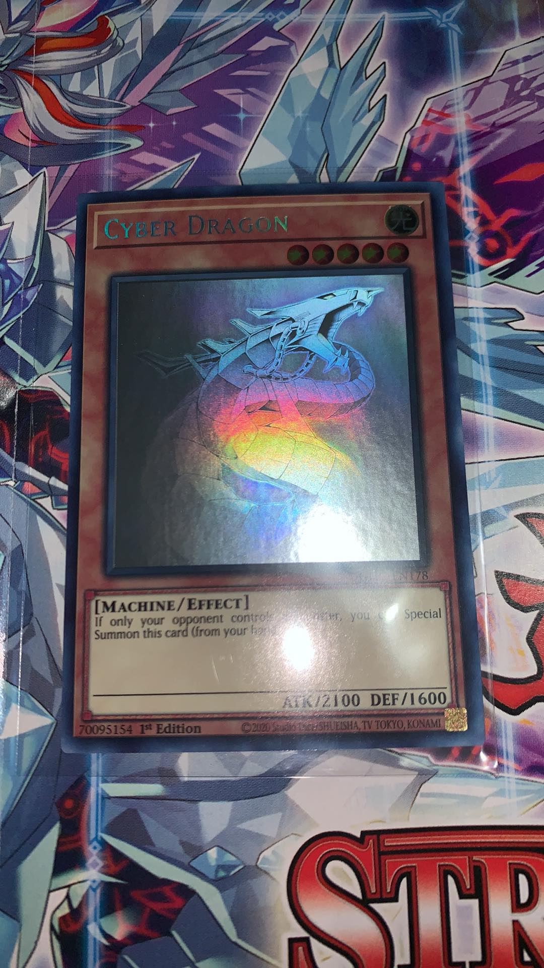Cyber Dragon - GFP2-EN178 - Ghost Rare 1st Edition Cyber Dragon - GFP2-EN178 - Ghost Rare 1st Edition