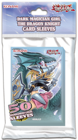 Dark Magician Girl The Dragon Knight - Sleeves (50ct) - Yu-Gi-Oh Size