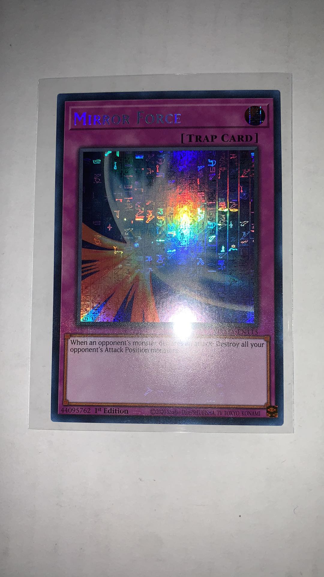 pharaoh rare cards Mirror Force - MAMA-EN115