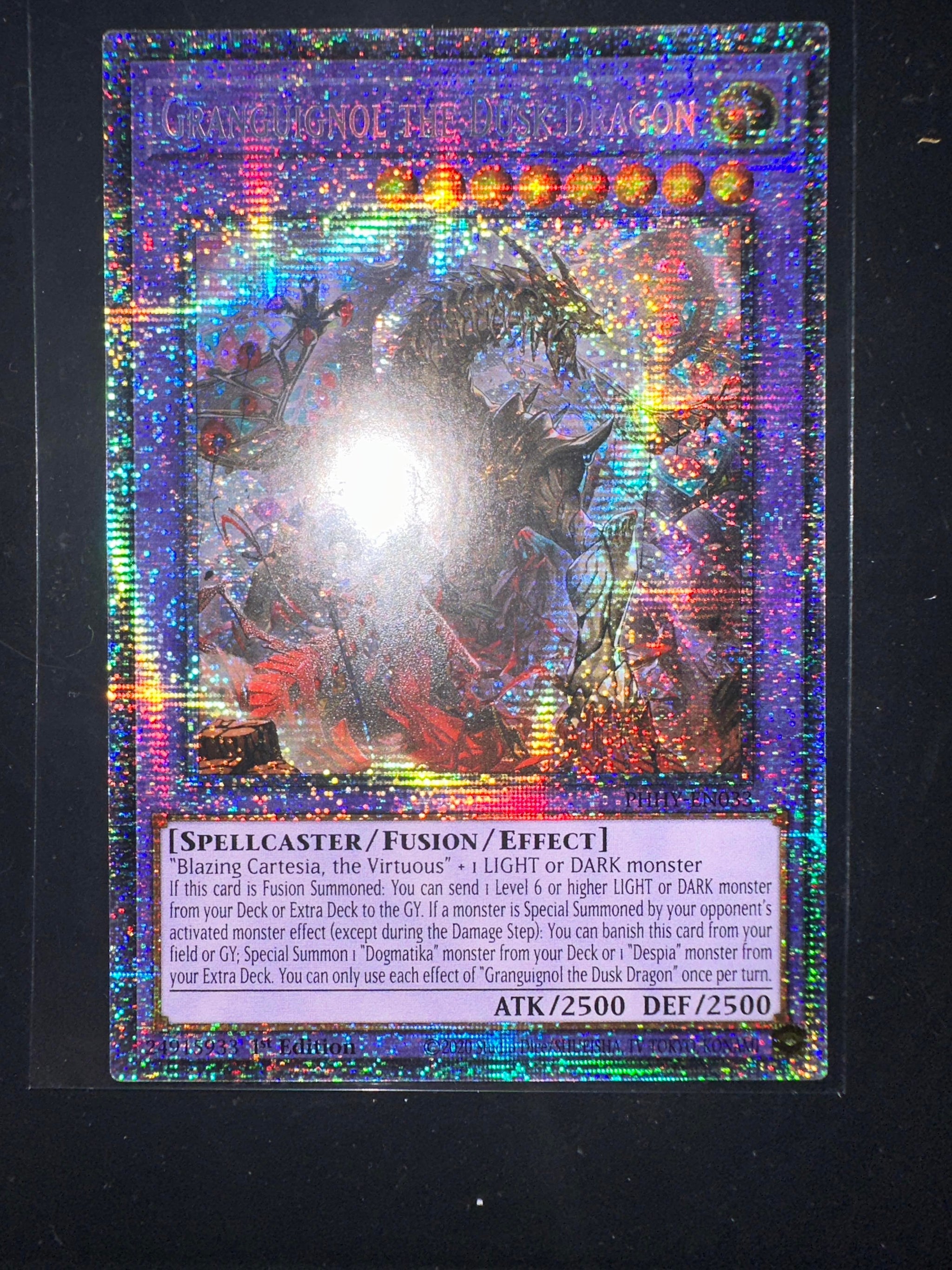 Granguignol the Dusk Dragon - PHHY-EN033 - Starlight Rare 1st 