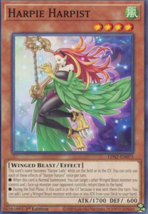 Harpie Harpist - LDS2-EN075 - Common 1st Edition