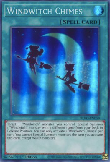 Windwitch Chimes - BLVO-EN059 - Super Rare 1st Edition