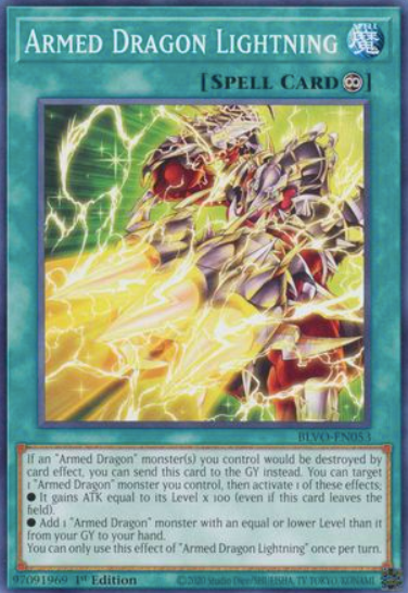 Armed Dragon Lightning - BLVO-EN053 - Common 1st Edition