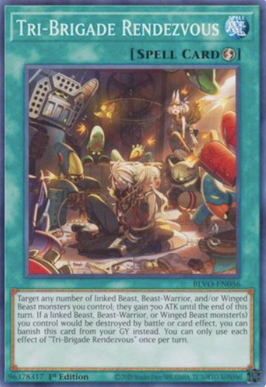 Tri-Brigade Rendezvous - BLVO-EN056 - Common 1st Edition
