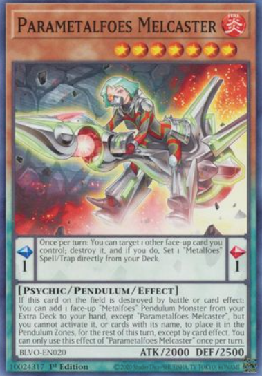 Parametalfoes Melcaster - BLVO-EN020 - Common 1st Edition