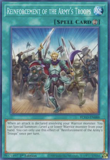 Reinforcement of the Army's Troops - BLVO-EN088 - Common 1st Edition