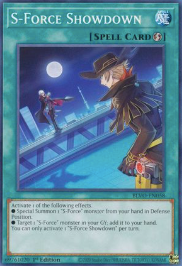 S-Force Showdown - BLVO-EN058 - Common 1st Edition