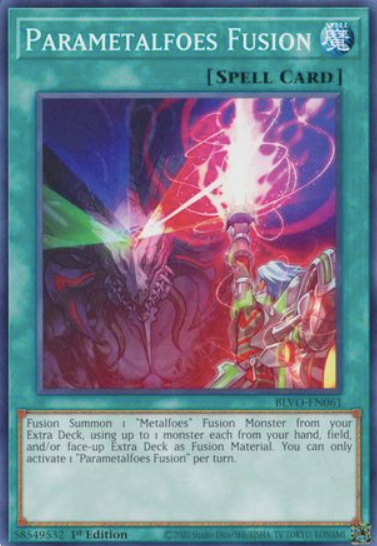 Parametalfoes Fusion - BLVO-EN061 - Common 1st Edition