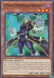 S-Force Professor DiGamma - BLVO-EN012 - Common 1st Edition
