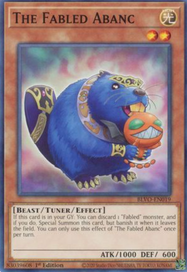 The Fabled Abanc - BLVO-EN019 - Common 1st Edition