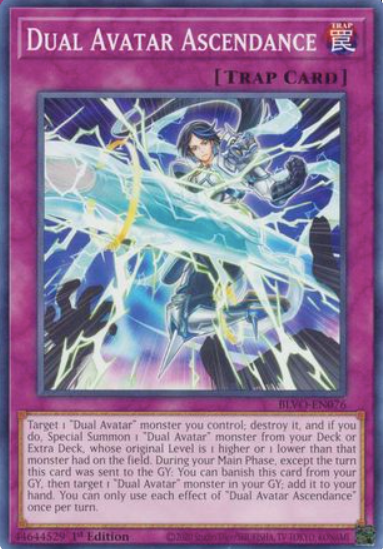 Dual Avatar Ascendance - BLVO-EN076 - Common 1st Edition