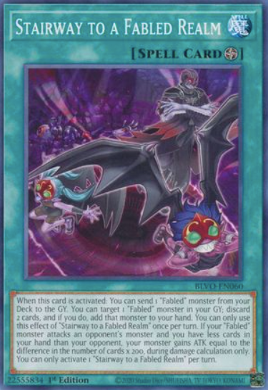 Stairway to a Fabled Realm - BLVO-EN060 - Common 1st Edition