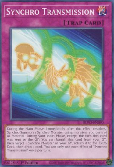 Synchro Transmission - BLVO-EN090 - Common 1st Edition