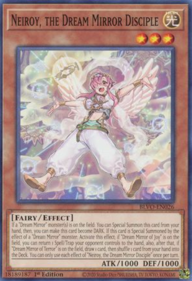 Neiroy, the Dream Mirror Disciple - BLVO-EN026 - Common 1st Edition