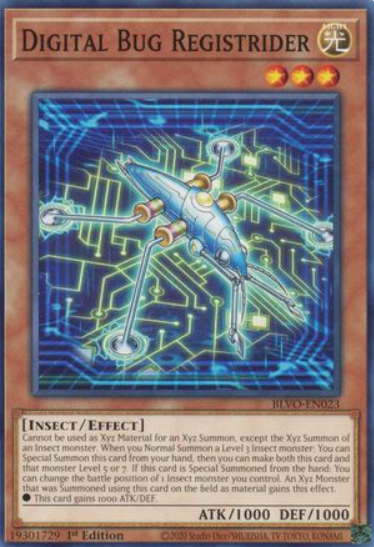 Digital Bug Registrider - BLVO-EN023 - Common 1st Edition