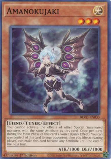Amanokujaki - BLVO-EN033 - Common 1st Edition