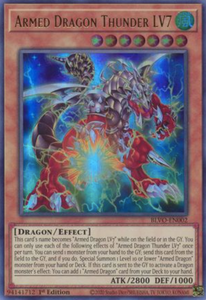 Armed Dragon Thunder LV7 - BLVO-EN002 - Ultra Rare 1st Edition