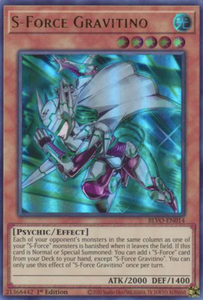 S-Force Gravitino - BLVO-EN014 - Ultra Rare 1st Edition