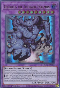 Coordius the Triphasic Dealmon - BLVO-EN083 - Ultra Rare 1st Edition
