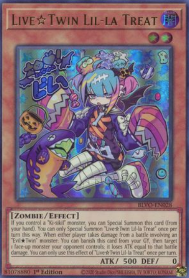 Live Twin Lil-la Treat - BLVO-EN028 - Ultra Rare 1st Edition