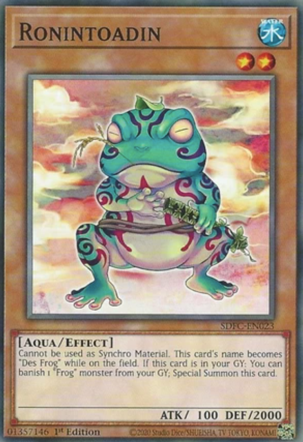 Ronintoadin - SDFC-EN023 - Common 1st Edition