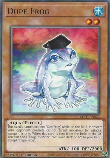 Dupe Frog - SDFC-EN022 - Common 1st Edition