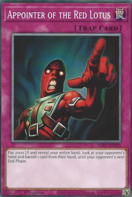 Appointer of the Red Lotus - SDFC-EN035 - Common 1st Edition