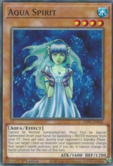 Aqua Spirit - SDFC-EN021 - Common 1st Edition