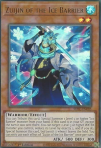 Zuijin of the Ice Barrier - SDFC-EN005 - Ultra Rare 1st Edition