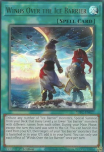 Winds Over the Ice Barrier - SDFC-EN027 - Ultra Rare 1st Edition