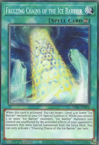 Freezing Chains of the Ice Barrier - SDFC-EN028 - Common 1st Edition