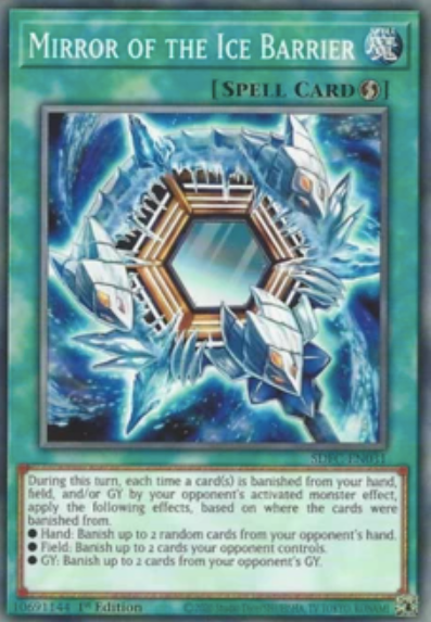 Mirror of the Ice Barrier - SDFC-EN031 - Common 1st Edition